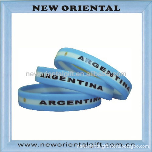 Magic 3 layers silicone wristband for promotional gifts